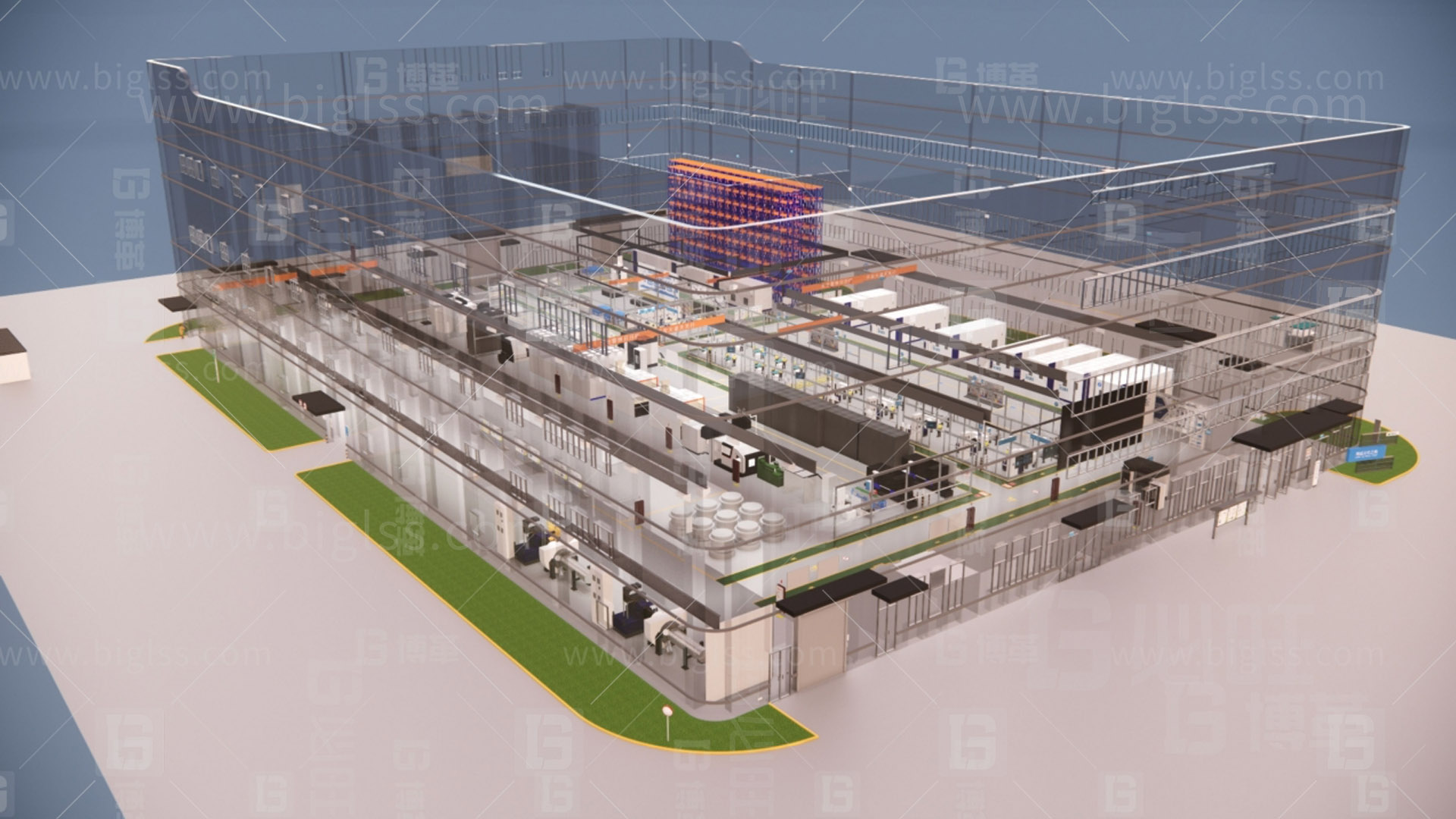 工廠目視化，車間目視化，目視化設(shè)計(jì)，工業(yè)空間設(shè)計(jì)，必旺目視化